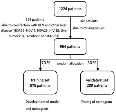 A Generic Nomogram Predicting the Stage of Liver Fibrosis Based on Serum Biochemical Indicators Among Chronic Hepatitis B Patients